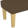 Banco de tela marrón 100x30x30 cm de vidaXL, Bancos - Ref: Foro24-346655, Precio: 39,69 €, Descuento: %