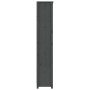 Estantería madera maciza de pino gris 80x35x183 cm de vidaXL, Librerías y estanterías - Ref: Foro24-821696, Precio: 233,61 €,...