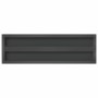 Estantes de pared 2 uds acero inoxidable negro 75x23,5x3 cm en Estanterías | Comprar online en Foru.es
