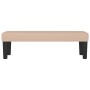 Banco de cuero sintético color capuchino 100x30x30 cm de vidaXL, Bancos - Ref: Foro24-346665, Precio: 48,85 €, Descuento: %