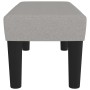 Banco de tela gris claro 70x30x30 cm de vidaXL, Bancos - Ref: Foro24-346616, Precio: 34,85 €, Descuento: %