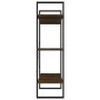 Estantería madera contrachapada roble ahumado 100x30x105 cm de vidaXL, Librerías y estanterías - Ref: Foro24-821321, Precio: ...