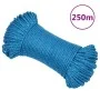 Cuerda de trabajo polipropileno azul 6 mm 250 m de vidaXL, Sogas y cuerdas metálicas - Ref: Foro24-152965, Precio: 44,82 €, D...