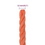 Cuerda de trabajo polipropileno naranja 12 mm 25 m de vidaXL, Sogas y cuerdas metálicas - Ref: Foro24-152938, Precio: 21,32 €...