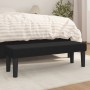 Banco de tela negro 100x30x30 cm de vidaXL, Bancos - Ref: Foro24-346646, Precio: 54,07 €, Descuento: %