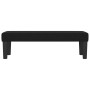 Banco de tela negro 100x30x30 cm de vidaXL, Bancos - Ref: Foro24-346646, Precio: 54,07 €, Descuento: %