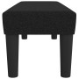 Banco de tela negro 100x30x30 cm de vidaXL, Bancos - Ref: Foro24-346646, Precio: 54,07 €, Descuento: %