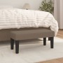 Banco de tela gris taupe 70x30x30 cm de vidaXL, Bancos - Ref: Foro24-346620, Precio: 50,19 €, Descuento: %
