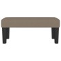 Banco de tela gris taupe 70x30x30 cm de vidaXL, Bancos - Ref: Foro24-346620, Precio: 50,19 €, Descuento: %