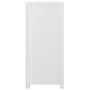 Armario auxiliar madera maciza de pino blanco 100x40x90 cm de vidaXL, Aparadores - Ref: Foro24-821770, Precio: 228,40 €, Desc...