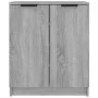 Mueble zapatero de madera contrachapada gris Sonoma 59x35x70 cm de vidaXL, Zapateros y organizadores de calzado - Ref: Foro24...