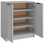Mueble zapatero de madera contrachapada gris Sonoma 59x35x70 cm de vidaXL, Zapateros y organizadores de calzado - Ref: Foro24...