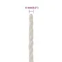 Cuerda de trabajo polipropileno blanco 6 mm 500 m de vidaXL, Sogas y cuerdas metálicas - Ref: Foro24-153044, Precio: 55,77 €,...