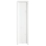 Estantería madera maciza de pino blanca 50 x 35 x 125,5 cm de vidaXL, Librerías y estanterías - Ref: Foro24-821710, Precio: 8...