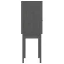 Tall sideboard solid gray pine wood 60x40x120 cm by vidaXL, Sideboards - Ref: Foro24-821746, Price: 97,73 €, Discount: %