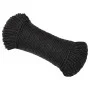 Cuerda de trabajo polipropileno negro 3 mm 250 m de vidaXL, Sogas y cuerdas metálicas - Ref: Foro24-152999, Precio: 21,63 €, ...