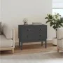 Mueble consola de madera maciza de pino gris 90x40x78 cm de vidaXL, Aparadores - Ref: Foro24-821741, Precio: 142,72 €, Descue...