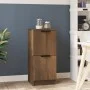 Aparador madera contrachapada marrón roble 30x30x70 cm de vidaXL, Aparadores - Ref: Foro24-817022, Precio: 47,14 €, Descuento: %