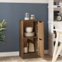 Aparador madera contrachapada marrón roble 30x30x70 cm de vidaXL, Aparadores - Ref: Foro24-817022, Precio: 47,95 €, Descuento: %