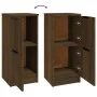 Aparador madera contrachapada marrón roble 30x30x70 cm de vidaXL, Aparadores - Ref: Foro24-817022, Precio: 47,14 €, Descuento: %