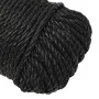 Cuerda de trabajo polipropileno negro 8 mm 250 m de vidaXL, Sogas y cuerdas metálicas - Ref: Foro24-153009, Precio: 50,18 €, ...
