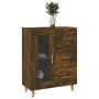 Smoked oak engineered wood sideboard 69.5x34x90 cm by vidaXL, Sideboards - Ref: Foro24-817363, Price: 72,19 €, Discount: %