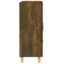 Smoked oak engineered wood sideboard 69.5x34x90 cm by vidaXL, Sideboards - Ref: Foro24-817363, Price: 72,19 €, Discount: %