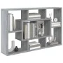 Estantería de pared madera ingeniería gris Sonoma 85x16x52,5 cm de vidaXL, Estantes y estanterías - Ref: Foro24-820461, Preci...