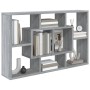Estantería de pared madera ingeniería gris Sonoma 85x16x52,5 cm de vidaXL, Estantes y estanterías - Ref: Foro24-820461, Preci...