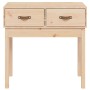 Mesa consola madera maciza de pino 76,5x40x75 cm de vidaXL, Mesas auxiliares - Ref: Foro24-821749, Precio: 80,88 €, Descuento: %