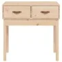 Solid pine wood console table 76.5x40x75 cm by vidaXL, Side tables - Ref: Foro24-821749, Price: 79,82 €, Discount: %