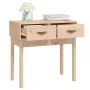 Solid pine wood console table 76.5x40x75 cm by vidaXL, Side tables - Ref: Foro24-821749, Price: 79,82 €, Discount: %
