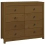 Auxiliary cabinet solid pine wood honey brown 100x40x90 cm by vidaXL, Sideboards - Ref: Foro24-821772, Price: 216,69 €, Disco...