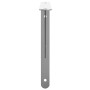 Soportes de estante 4 uds acero inoxidable plata 40x2,5x25 cm en Estanterías | Comprar online en Foru.es