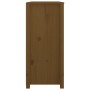 Armario auxiliar madera maciza de pino marrón miel 100x40x90 cm de vidaXL, Aparadores - Ref: Foro24-821772, Precio: 219,69 €,...