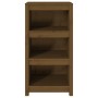 Estantería madera maciza de pino marrón miel 50x35x97 cm de vidaXL, Librerías y estanterías - Ref: Foro24-821707, Precio: 65,...