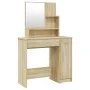 Dresser with Sonoma oak color mirror 86.5x35x136 cm by vidaXL, Bedroom Dressers - Ref: Foro24-802960, Price: 93,74 €, Discoun...