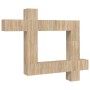 Set de muebles para TV 9 pzas madera contrachapada roble sonoma de vidaXL, Muebles TV - Ref: Foro24-3114656, Precio: 395,49 €...