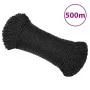 Black polypropylene work rope 6 mm 500 m by vidaXL, Ropes and metal cords - Ref: Foro24-153005, Price: 56,02 €, Discount: %