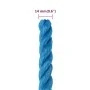 Blaues Polypropylen-Arbeitsseil 14 mm 25 m von vidaXL, Seile und Metallschnüre - Ref: Foro24-152982, Preis: 21,97 €, Rabatt: %
