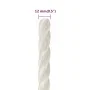 Cuerda de trabajo polipropileno blanco 12 mm 25 m de vidaXL, Sogas y cuerdas metálicas - Ref: Foro24-153055, Precio: 16,76 €,...