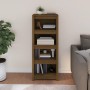 Estantería madera maciza de pino marrón miel 50 x 35 x 125,5 cm de vidaXL, Librerías y estanterías - Ref: Foro24-821712, Prec...