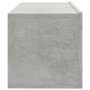 Muebles de TV 4 piezas gris hormigón 100x30x30 cm de vidaXL, Muebles TV - Ref: Foro24-3114193, Precio: 178,70 €, Descuento: %