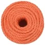 Cuerda de trabajo polipropileno naranja 14 mm 25 m de vidaXL, Sogas y cuerdas metálicas - Ref: Foro24-152943, Precio: 21,95 €...