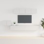 Set de muebles para TV 5 piezas madera contrachapada blanco de vidaXL, Muebles TV - Ref: Foro24-3114430, Precio: 252,65 €, De...