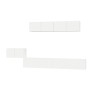 Set de muebles para TV 5 piezas madera contrachapada blanco de vidaXL, Muebles TV - Ref: Foro24-3114430, Precio: 252,65 €, De...