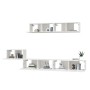 Set de muebles para TV 5 piezas madera contrachapada blanco de vidaXL, Muebles TV - Ref: Foro24-3114430, Precio: 252,65 €, De...