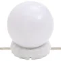 Juego de tocador con LED madera contrachapada roble Sonoma de vidaXL, Tocadores para dormitorios - Ref: Foro24-3114117, Preci...