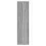 Mueble con espejo y LED color gris Sonoma 76x15x55 cm de vidaXL, Tocadores de baño - Ref: Foro24-820446, Precio: 57,98 €, Des...