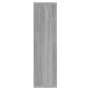 Mueble con espejo y LED color gris Sonoma 76x15x55 cm de vidaXL, Tocadores de baño - Ref: Foro24-820446, Precio: 57,00 €, Des...